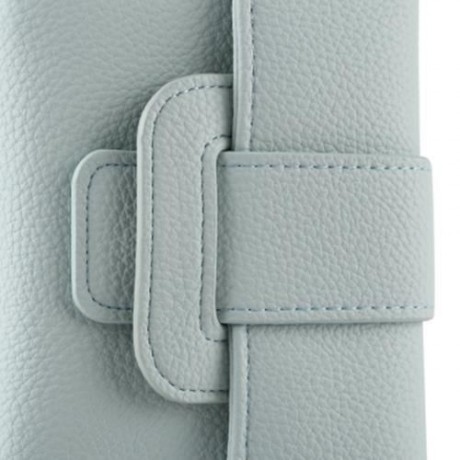 GUAPABIEN BRIEF PU LEATHER PISTON MINI WALLET FOR WOMEN (PALE GREEN)