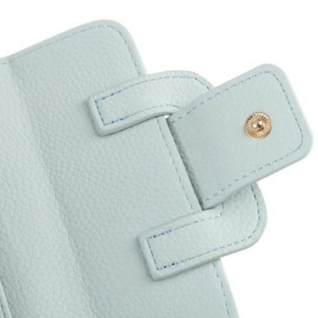 GUAPABIEN BRIEF PU LEATHER PISTON MINI WALLET FOR WOMEN (PALE GREEN)