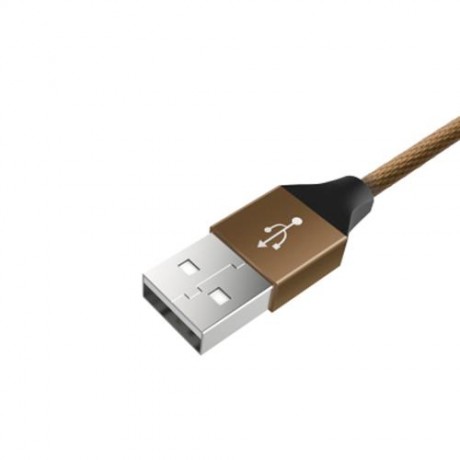 BASEUS YIVEN 8 PIN CHARGING SYNC DATA BRAIDED CABLE 1.2M FOR IPHONE (COFFEE)