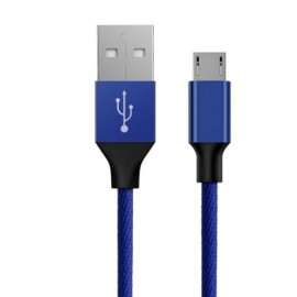 BASEUS YIVEN MICRO USB CHARGING SYNC DATA BRAIDED CABLE 1M FOR ANDROID MOBILE PHONE (CADET