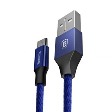 BASEUS YIVEN MICRO USB CHARGING SYNC DATA BRAIDED CABLE 1M FOR ANDROID MOBILE PHONE (CADET