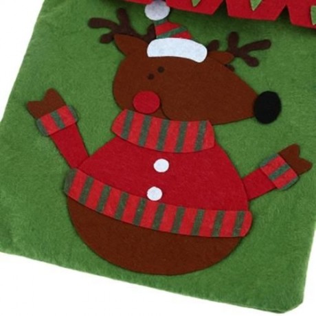 CHRISTMAS CUTE CARTOON SHOPPER BAG (DEER)