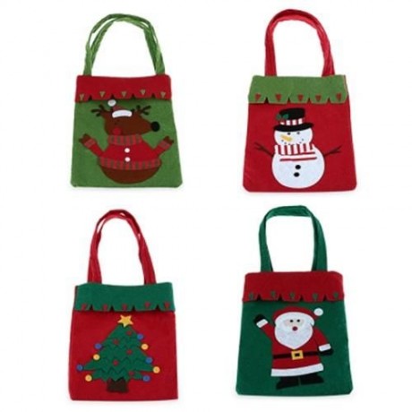 CHRISTMAS CUTE CARTOON SHOPPER BAG (DEER)