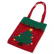 CHRISTMAS CUTE CARTOON SHOPPER BAG (RED)