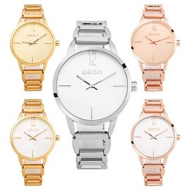 WEIQIN W4830 FEMALE QUARTZ WATCH CONCISE STYLE LUMINOUS HOLLOW STAINLESS STEEL BAND 3ATM W