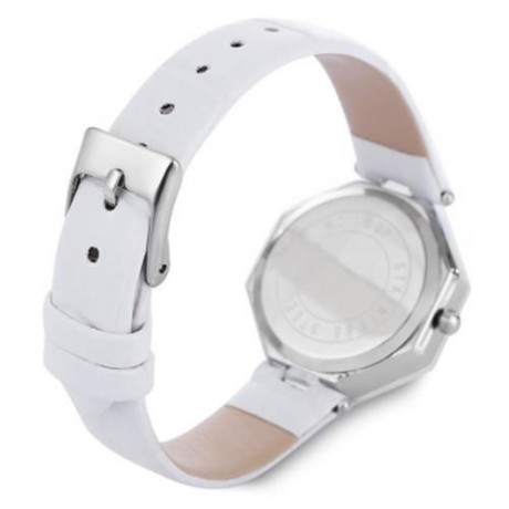 KINGSKY 1807 FEMALE QUARTZ WATCH LEATHER BAND DAILY WATER RESISTANCE SOLID MIRROR WRISTWAT