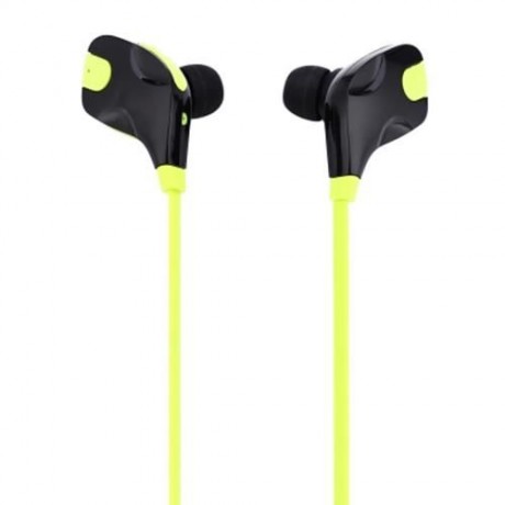 QY7S BLUETOOTH V4.1 WIRELESS NOISE CANCELLING SPORT EARPHONES HEADPHONES (GREEN)