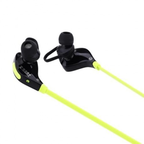 QY7S BLUETOOTH V4.1 WIRELESS NOISE CANCELLING SPORT EARPHONES HEADPHONES (GREEN)