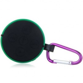 CX01 PORTABLE WIRELESS BLUETOOTH 2.1 SOUND SPEAKER WITH FLASHLIGHT FOR FUN (GREEN)