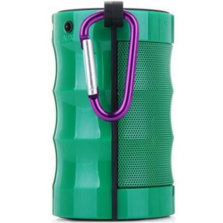 CX01 PORTABLE WIRELESS BLUETOOTH 2.1 SOUND SPEAKER WITH FLASHLIGHT FOR FUN (GREEN)