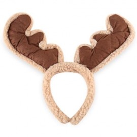 FUNNY ANTLER HEADBAND CHRISTMAS DECORATION FOR CHILD (BROWN)