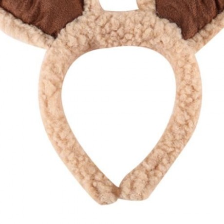 FUNNY ANTLER HEADBAND CHRISTMAS DECORATION FOR CHILD (BROWN)
