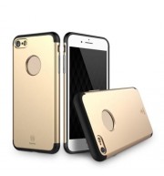BASEUS PINSHION CASE TASTEFUL TPU   PC PROTECTIVE BACK COVER FOR IPHONE 7 (TYRANT GOLD)