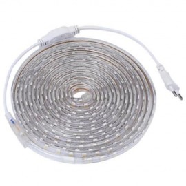 AC 220V 1000LM 5M 300 LEDS STRIP LIGHT WATERPROOF LAMP (WARM WHITE LIGHT)