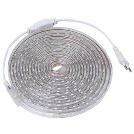 AC 220V 1000LM 5M 300 LEDS STRIP LIGHT WATERPROOF LAMP (WARM WHITE LIGHT)