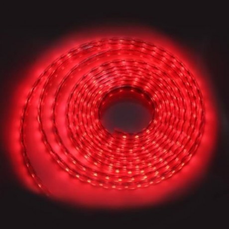AC 220V 1000LM 5M 300 LEDS STRIP LIGHT WATERPROOF LAMP (RED)