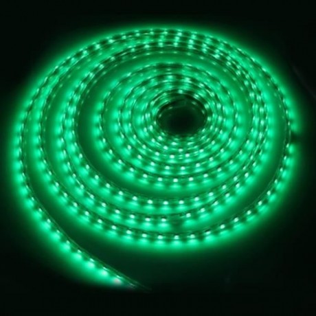AC 220V 1000LM 5M 300 LEDS STRIP LIGHT WATERPROOF LAMP (GREEN)