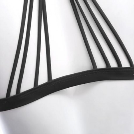 SEPARATED BACKLESS SEXY BIKINI SWIMWEAR SUIT SET (BLACK)