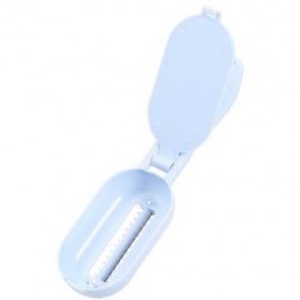 MULTIFUNCTIONAL STAINLESS STEEL FISH SCALE SCRAPER CLEANER (LAKE BLUE)