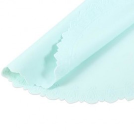 MULTIFUNCTIONAL SILICONE WRAP PRESERVATIVE FILM CUP PAD SEAL COVER KITCHEN TOOL (LAKE BLUE