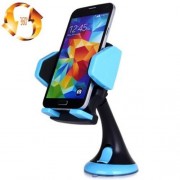 JHD 12HD58 360 DEGREE ROTATABLE SUCTION BRACKET CAR HOLDER MOUNT STAND (BLUE)