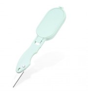 MULTIFUNCTIONAL STAINLESS STEEL FISH SCALE SCRAPER CLEANER (CRYSTAL GREEN)