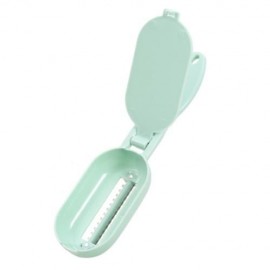 MULTIFUNCTIONAL STAINLESS STEEL FISH SCALE SCRAPER CLEANER (CRYSTAL GREEN)
