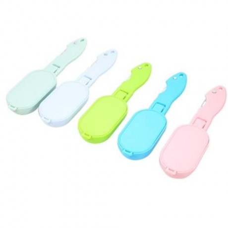 MULTIFUNCTIONAL STAINLESS STEEL FISH SCALE SCRAPER CLEANER (CRYSTAL GREEN)