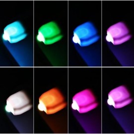BRELONG BATTERY OPERATED MOTION SENSOR LED TOILET LIGHT BATH NIGHT LAMP (WHITE)