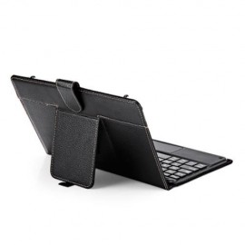 3 IN 1 UNIVERSAL WIRELESS BLUETOOTH KEYBOARD TOUCH CONTROL TABLET PROTECTIVE CASE WITH STA