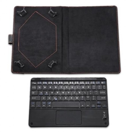 3 IN 1 UNIVERSAL WIRELESS BLUETOOTH KEYBOARD TOUCH CONTROL TABLET PROTECTIVE CASE WITH STA