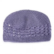 HOLLOW OUT DESIGN BABIES WARM KNITTED HAT (LIGHT PURPLE)