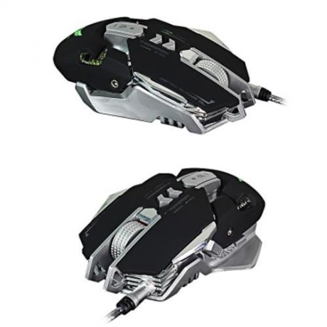 ZERODATE X300 PROFESSIONAL 3200DPI OPTICAL PROGRAMMABLE WIRED GAMING MOUSE (BLACK)