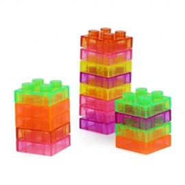 YSGO 24PCS ELECTRONIC CIRCUIT BUILDING BLOCKS SUPPLIES DEVELOPMENT TOY (COLORMIX)