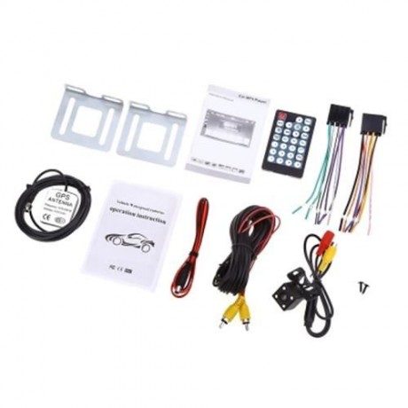 7021G 7 INCH VEHICLE MP5 PLAYER 2 DIN BLUETOOTH 1080P VIDEO MULTIMEDIA GPS FM RADIO REAR C
