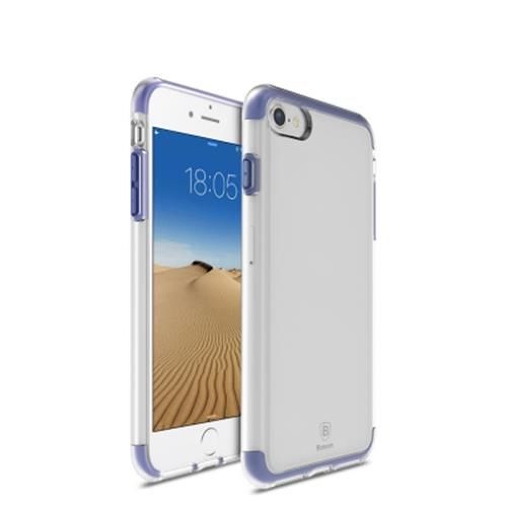 BASEUS GUARDS CASE FLEXIBLE TPE PROTECTIVE BACK COVER FOR IPHONE 7 4.7 INCH (ROYAL)