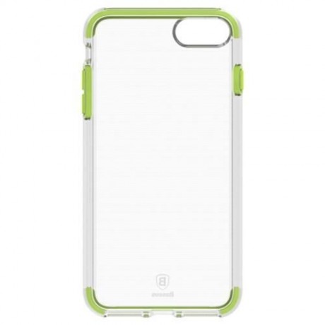 BASEUS GUARDS CASE FLEXIBLE TPE PROTECTIVE BACK COVER FOR IPHONE 7 4.7 INCH (GREEN)