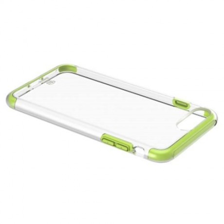 BASEUS GUARDS CASE FLEXIBLE TPE PROTECTIVE BACK COVER FOR IPHONE 7 4.7 INCH (GREEN)