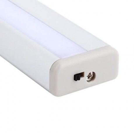 DC 3 - 6V 0.75W 200LM PIR INFRARED MOTION WIRELESS LED SENSOR LIGHTING CLOSET LAMP WITH 10