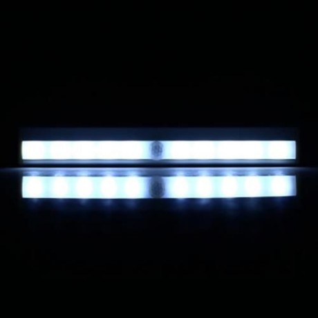 DC 3 - 6V 0.75W 200LM PIR INFRARED MOTION WIRELESS LED SENSOR LIGHTING CLOSET LAMP WITH 10