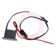 1M NEON EL WIRE GLOWING STRING LIGHT ROPE TUBE DECORATION LAMP (WHITE)