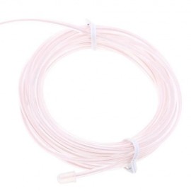 1M NEON EL WIRE GLOWING STRING LIGHT ROPE TUBE DECORATION LAMP (WHITE)