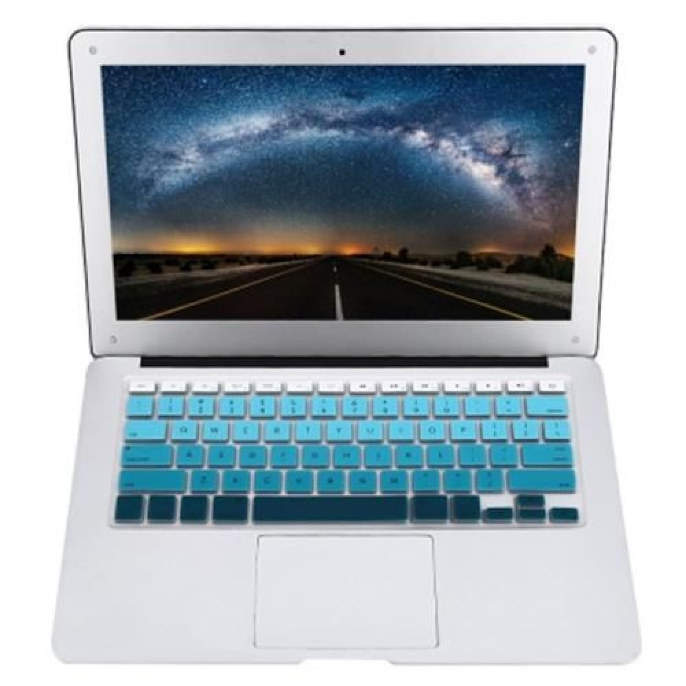 ULTRA THIN UNIVERSAL GRADUATED COLOR SILICONE LAPTOP KEYBOARD PROTECTIVE FILM SKIN FOR MAC ULTRA THIN UNIVERSAL GRADUATED COLOR SILICONE LAPTOP KEYBOARD PROTECTIVE FILM SKIN FOR MAC
