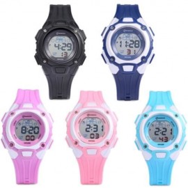 MINGRUI MR - 8548013 KIDS DIGITAL MOVT WATCH LED LIGHT DATE DAY CHRONOGRAPH 3ATM WRISTWATC