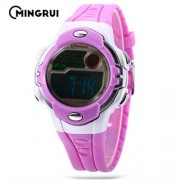 MINGRUI MR - 8532033 KIDS DIGITAL MOVT WATCH LED LIGHT DATE DAY CHRONOGRAPH 3ATM WRISTWATC