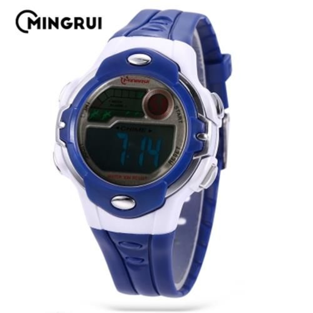 MINGRUI MR - 8532033 KIDS DIGITAL MOVT WATCH LED LIGHT DATE DAY CHRONOGRAPH 3ATM WRISTWATC MINGRUI MR - 8532033 KIDS DIGITAL MOVT WATCH LED LIGHT DATE DAY CHRONOGRAPH 3ATM WRISTWATC