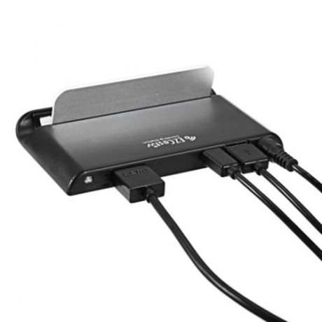 EZCAST AIRPLAY HDMI MULTI-DISPLAY 1080P TV DONGLE SMART PHONE FAST CHARGING BASE (BLACK)