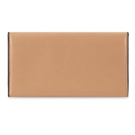 HASP CLOSURE ENVELOPE DESIGN WALLET WITH MINI BAG FOR LADIES (KHAKI)