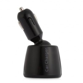 EC3 5A DUAL USB PORTS CAR CHARGER WITH VOLTAGE CURRENT TEMP DISPLAY