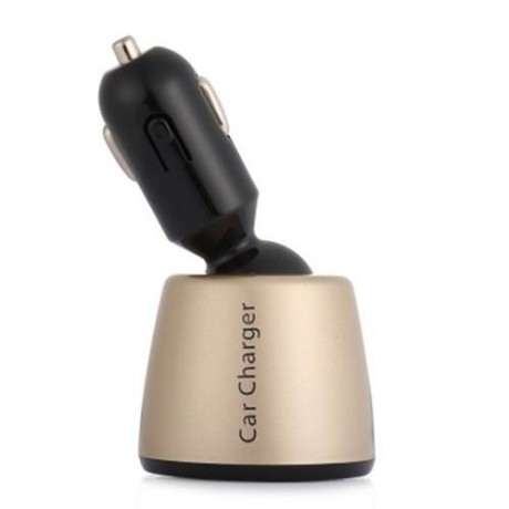 EC3 5A DUAL USB PORTS CAR CHARGER WITH VOLTAGE CURRENT TEMP DISPLAY